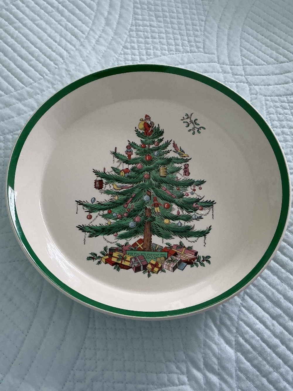 Spode Christmas Tree serving dish